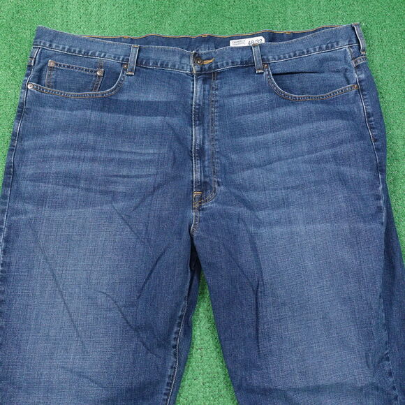 DANIEL CREMIEUX STRAIGHT FIT DENIM BLUE JEANS MENS SIZE 48X32 - Picture 2 of 7